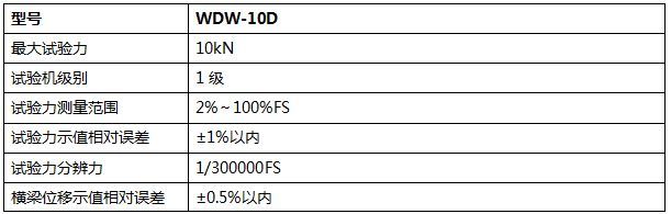 10KN微機(jī)控制電子萬(wàn)能試驗(yàn)機(jī)